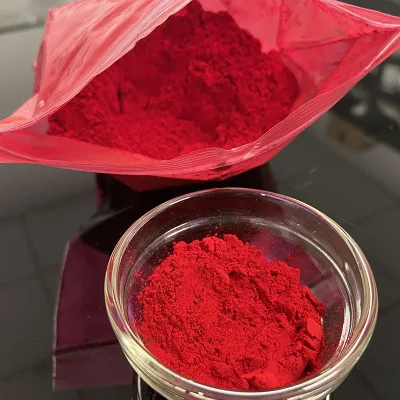 Pigmento rosso organico permanente 170 per vernici all&prime;acqua