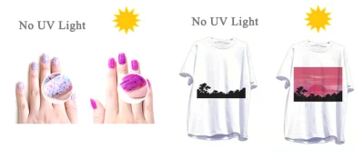 Colorante UV sensibile ai raggi UV giallo uovo per il cambiamento del pigmento Tessuto tessile