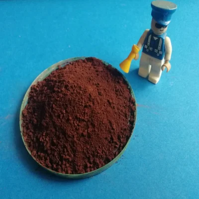 Ossido di ferro rosso/giallo/verde/marrone/blu calcinato ad alta temperatura