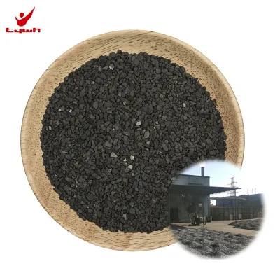 Colore nero valore di assorbimento iodio 900mg/G carbone attivo per rifiuti Incenerimento