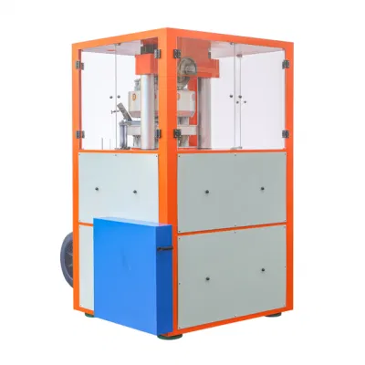 90 mm profondità di riempimento 350 g di ipoclorito di calcio Super Large Pressa idraulica rotativa ad alta velocità per compressione di tableting