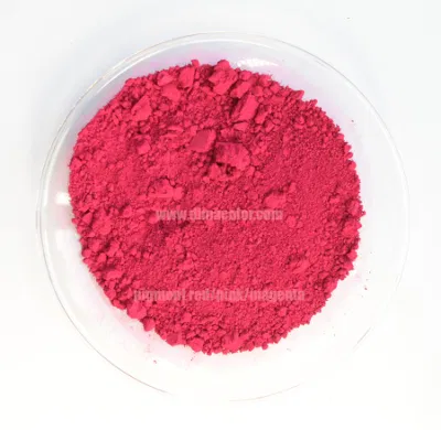 Pigmento organico Rosso 122 (CHINACRIDONE ROSA EB/e/E2B) Per la stampa di tessuti plastici con verniciatura a polvere UV Ink