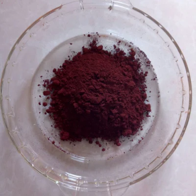 Vendita pigmento di ossido di ferro rosso/giallo/nero/verde/blu di buona qualità