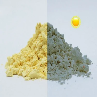 Colorante UV sensibile ai raggi UV giallo uovo per il cambiamento del pigmento Tessuto tessile