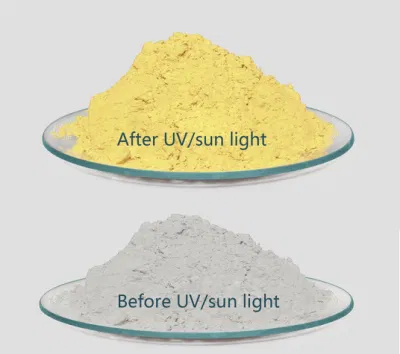 Colorante UV sensibile ai raggi UV giallo uovo per il cambiamento del pigmento Tessuto tessile