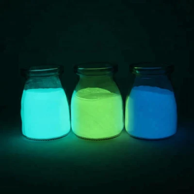Stronzio alluminato fotoluminescenza Pigment Glow in the Dark Powder for Luminous Plastic, Paint, Ink, etc