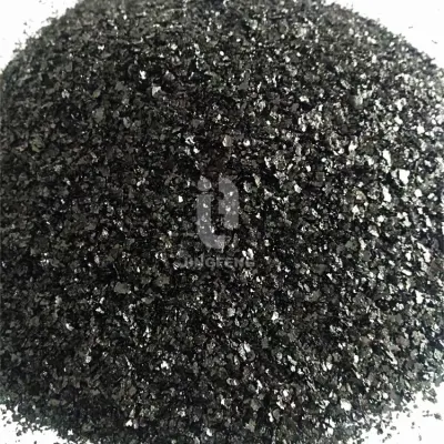 Fiocchi Axit umico con basso prezzo leonardite Fonte con High Qualità per l&prime;agricoltura pollame additivi per mangimi animali sodio Humate Crystal Fiocchi