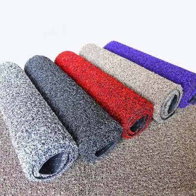 Tappetino per porta di benvenuto con rivestimento antiscivolo/antiscivolo/porta/bagno/pavimento/auto/PVC coil Mat