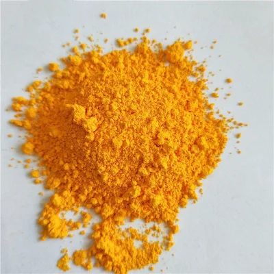 Materia prima utilizzata nell&prime;industria della vernice ossido di ferro giallo non facilmente sbiadito numero CAS: 1332-37-2