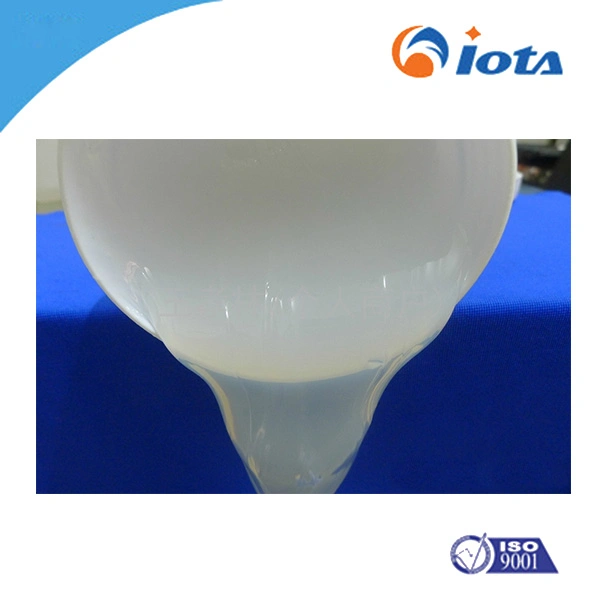 Anionic Hydroxy Silicone Oil Milky White Liquid Emulsion Iota 2052