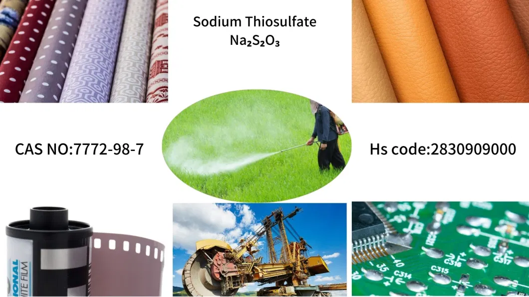 CAS 7772-98-7 99% Sodium Thiosulfate for Dyeing Industry