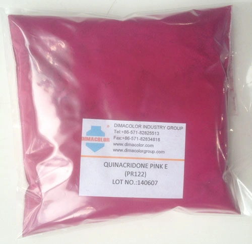 Organic Pigment Red 122 (Quinacridone PINK EB/E/E2B) for UV Ink Paint Powder Coating Plastic Textile Printing