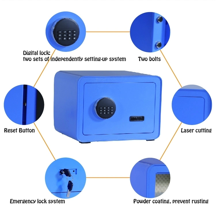 Steel Heavy Duty Digital Security Safe Hidden Hotel Safe Box