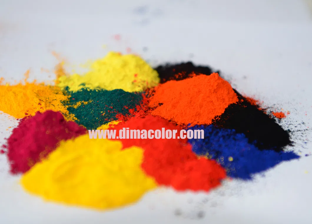 Dimacolor Color Pigments for Plastic Rubber Masterbatch EVA PP PVC PE Pet Shoe Sole PP Fiber