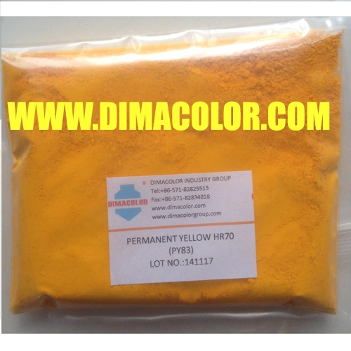 Opaque Paint Coating Pigment Permanent Yellow 83 Hr 70