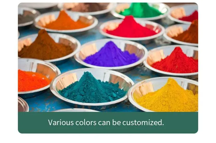 Pigments Multi Color Pigment Paint Coatings Red Blue Green Black Iron Oxide