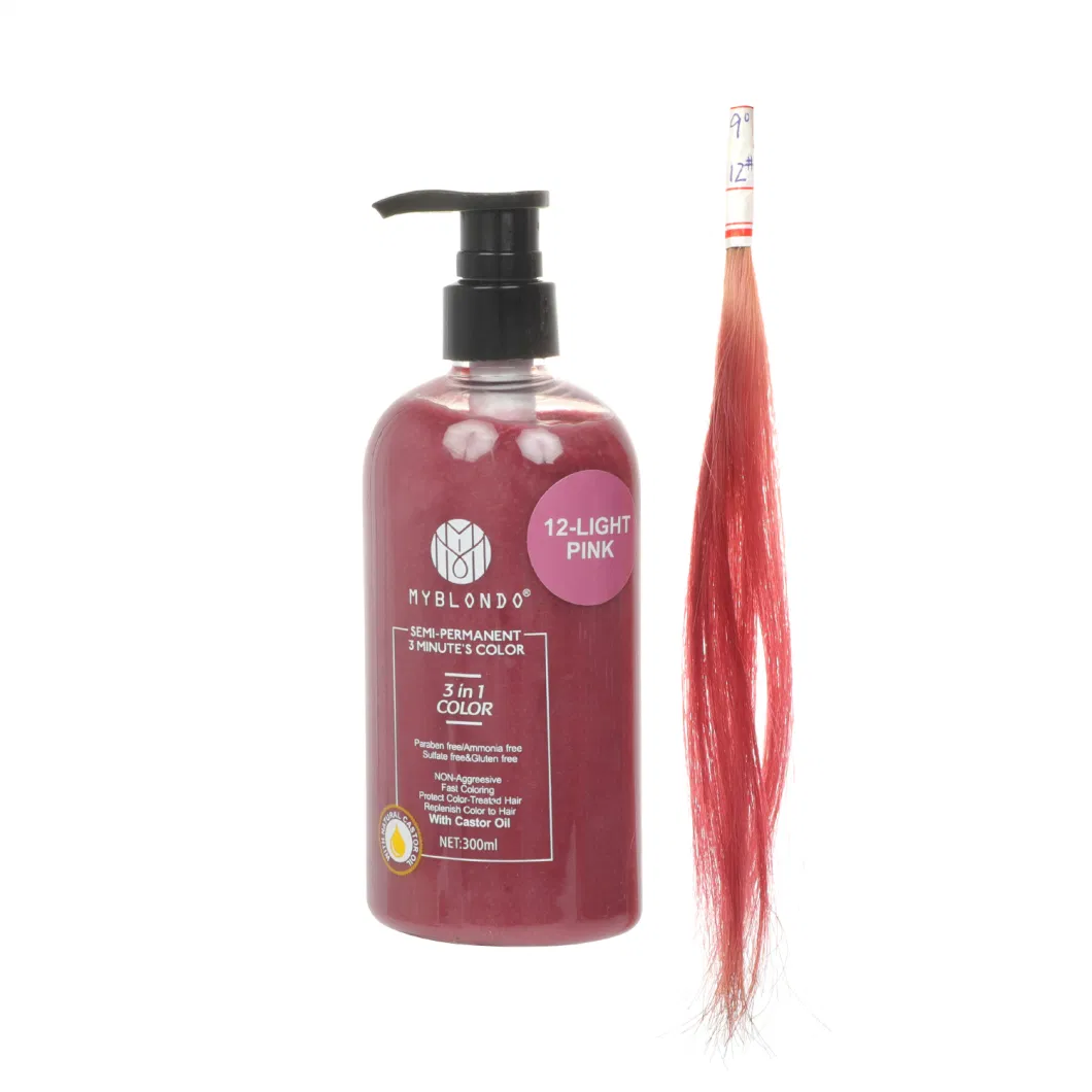 Care Color Products Purple Hair Color Dye Conditioner Professional Hair Dye Conditioner