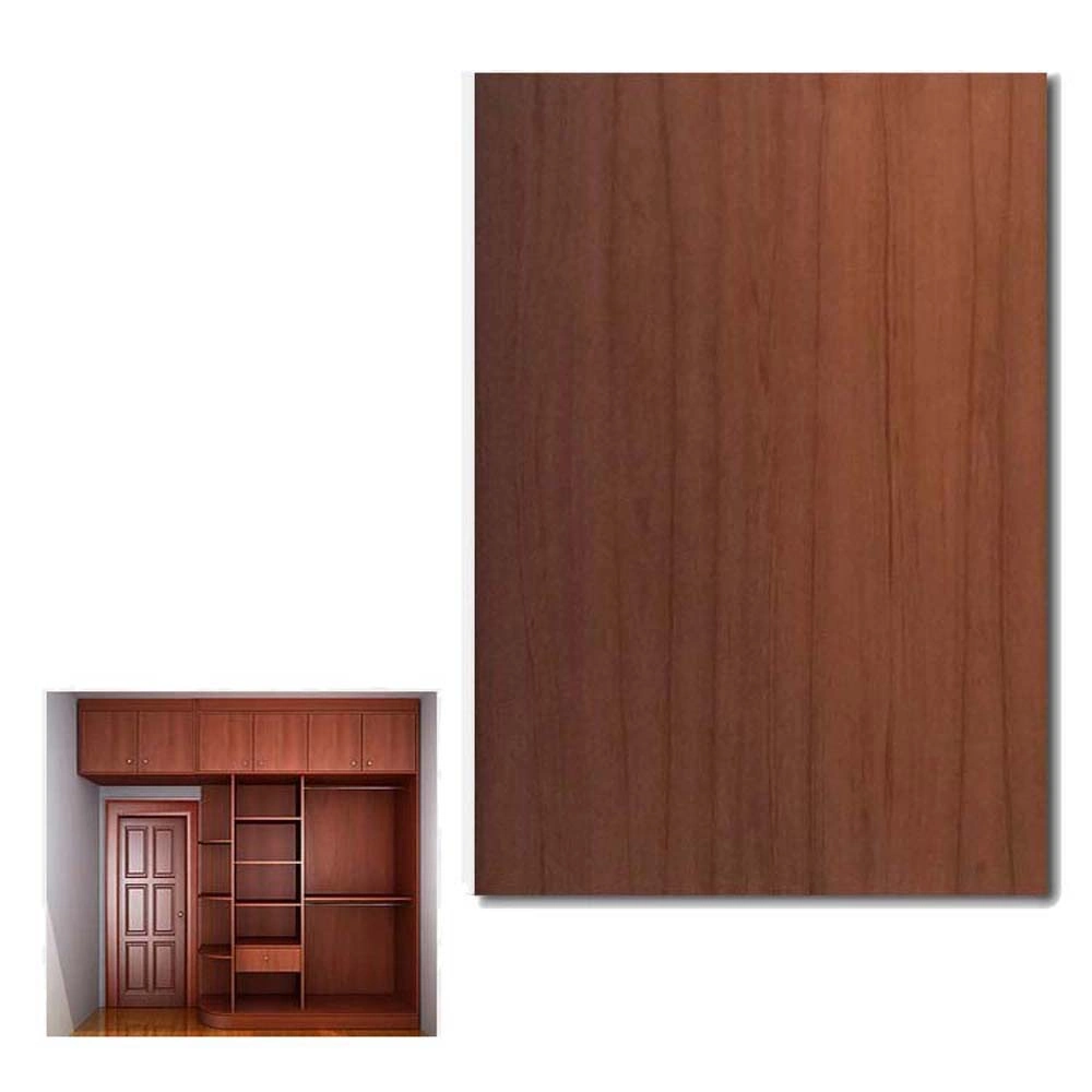 Brown Color Wood Grain Indoor Decoration Film Laminating Metal Steel Sheet