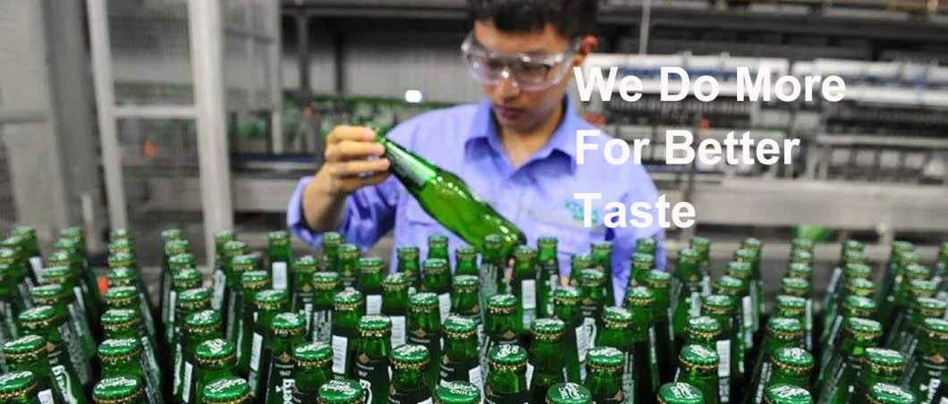 Automatic Glass Bottle Aluminum Can Beer Filling Capping Machine Red Wine Vodka Whisky Liquor Champagne Production Line Bottling Processing System Equipment