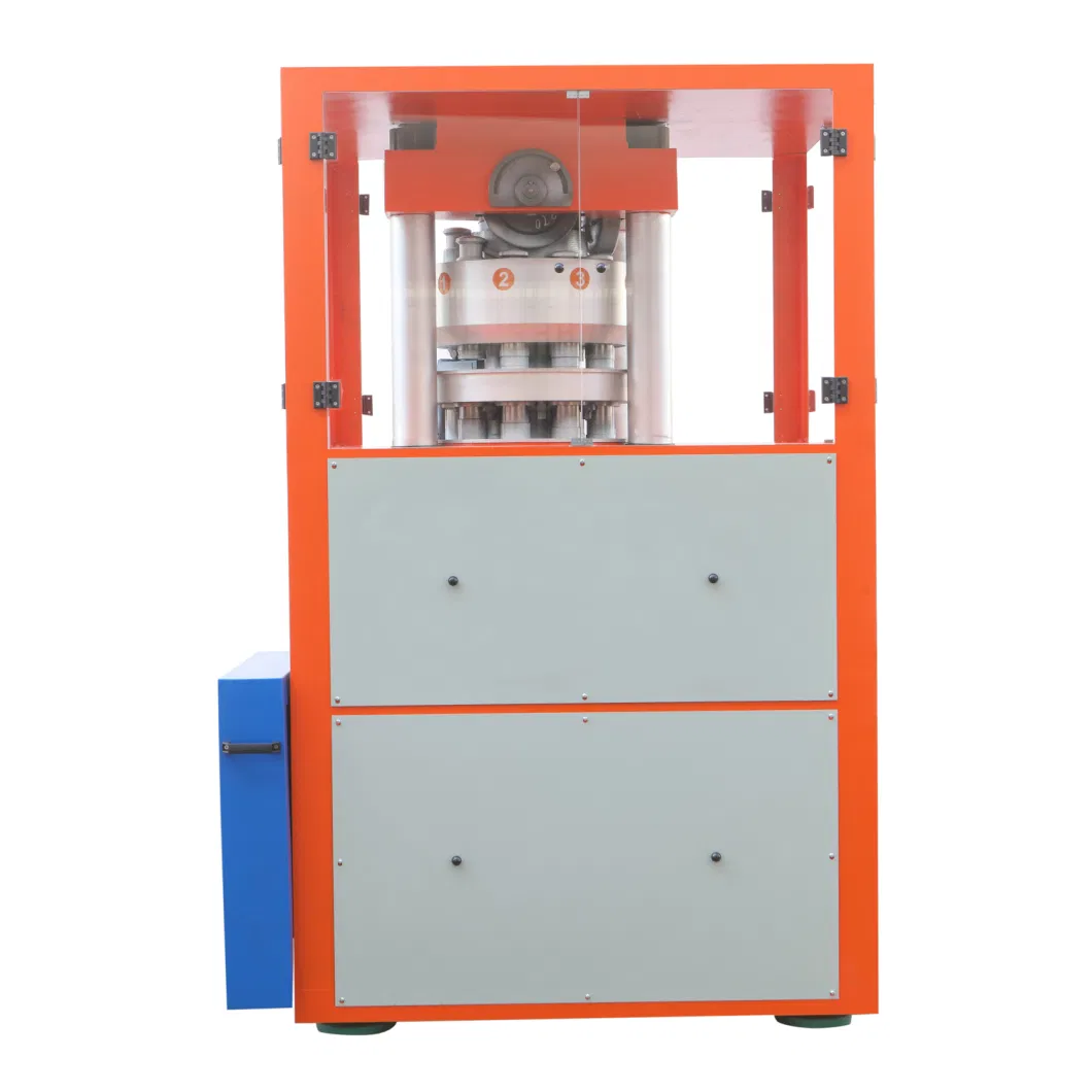 90mm Depth of Fill Space 350g Calcium Hypochlorite Super Large High-Speed Rotary Hydraulic Tableting Compress Machine