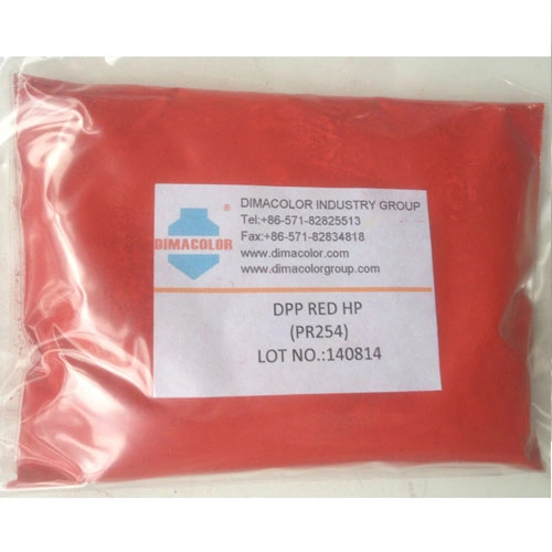 Pigment Red 254-Dpp Red D20 for Water Base Ink Plastic Powder Coating