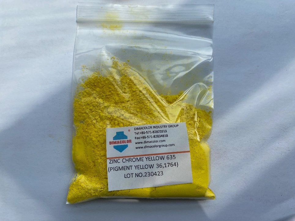 Medium Chrome Pigment Yellow 550 (PY34) for Paint, Coating, Plastic