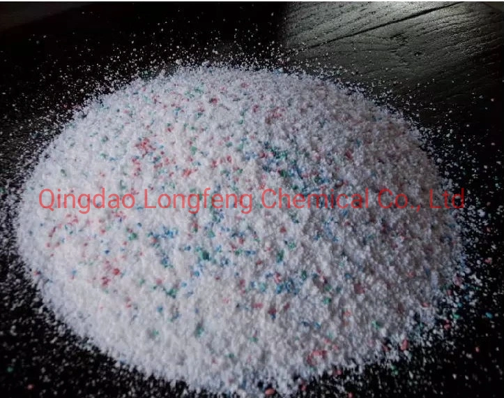 High Foam Jasmine Flower Fragrance China Factory White Blue Washing Powder Laundry Soap Powder