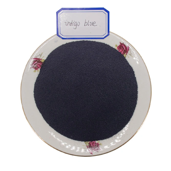 Dark Blue Even Granular and Powder Indigo Blue 94% for Textile