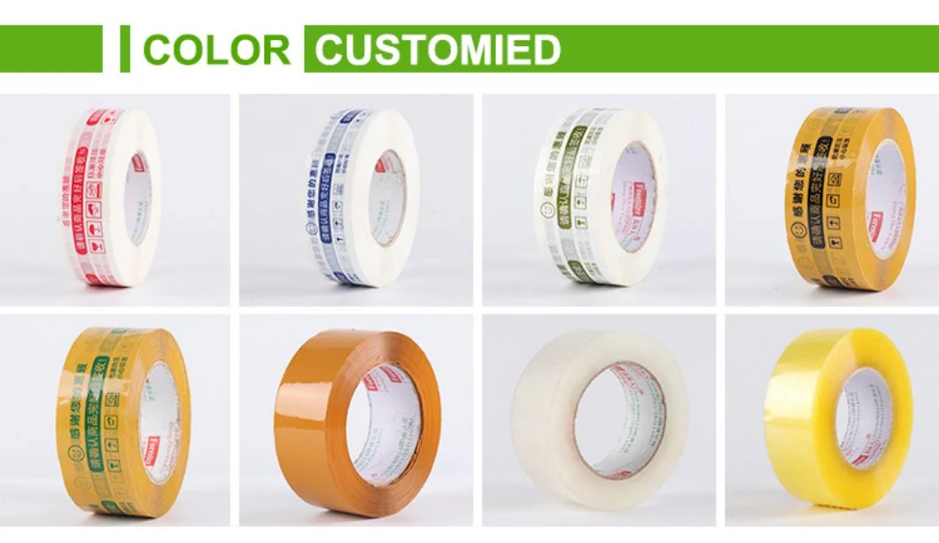 Sale Box Sealing Tape Adhesiveness Heat Sealing Tape Strong Adhesive Permanent Sealing Tape