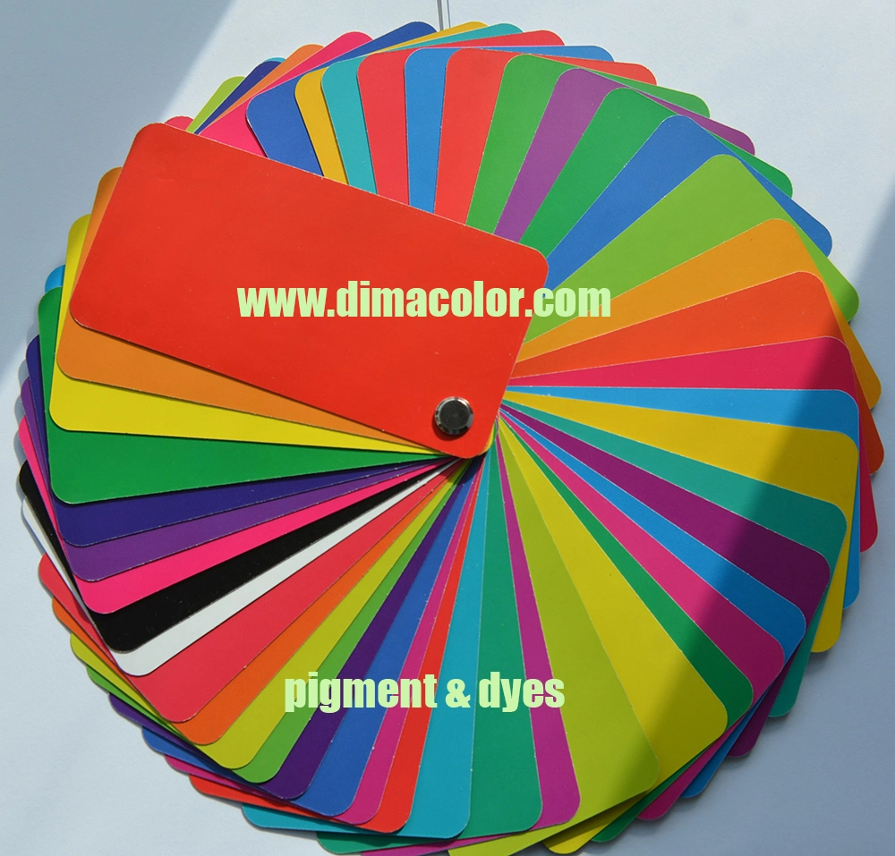 Dimacolor Color Pigments for Plastic Rubber Masterbatch EVA PP PVC PE Pet Shoe Sole PP Fiber