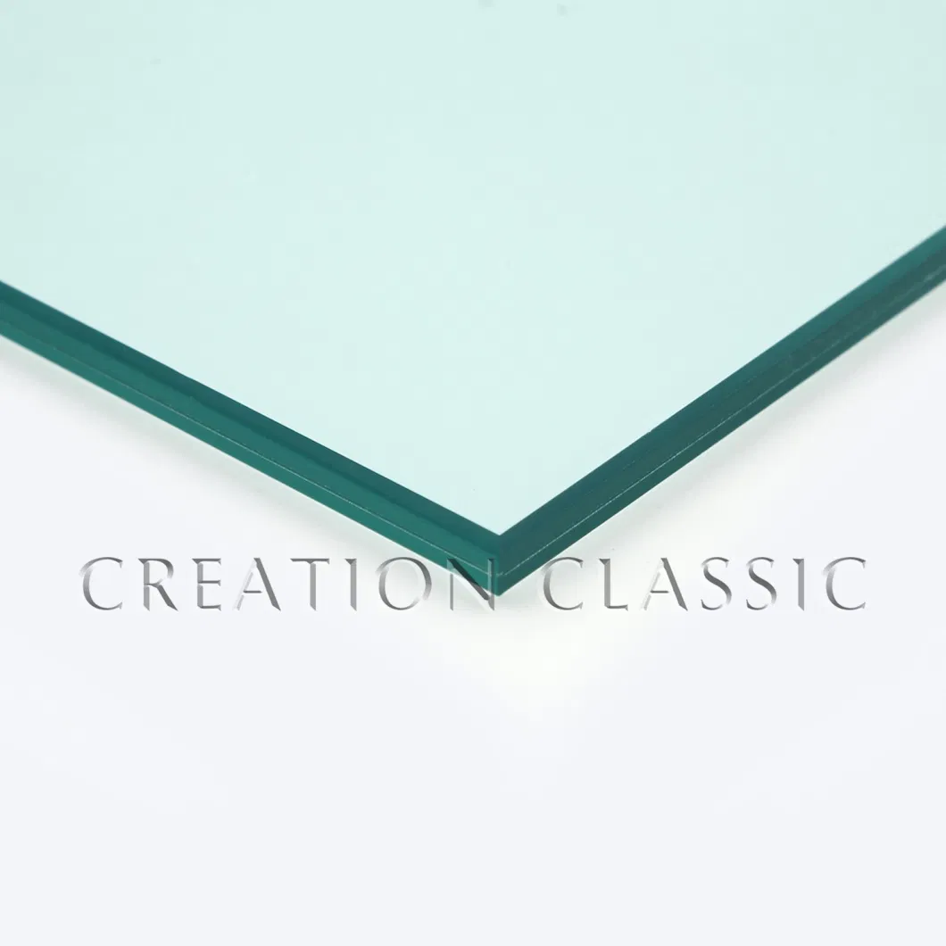 12.38mm Clear Laminated Glass Factory Bronze, F Green, White, Ford/Indigo Blue Color