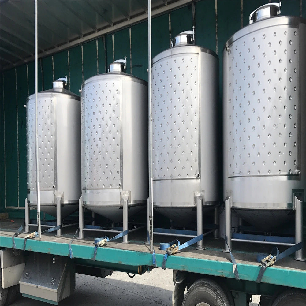 Stainless Fermentation Holding Buffer Heating Cooling Polished Vat Price