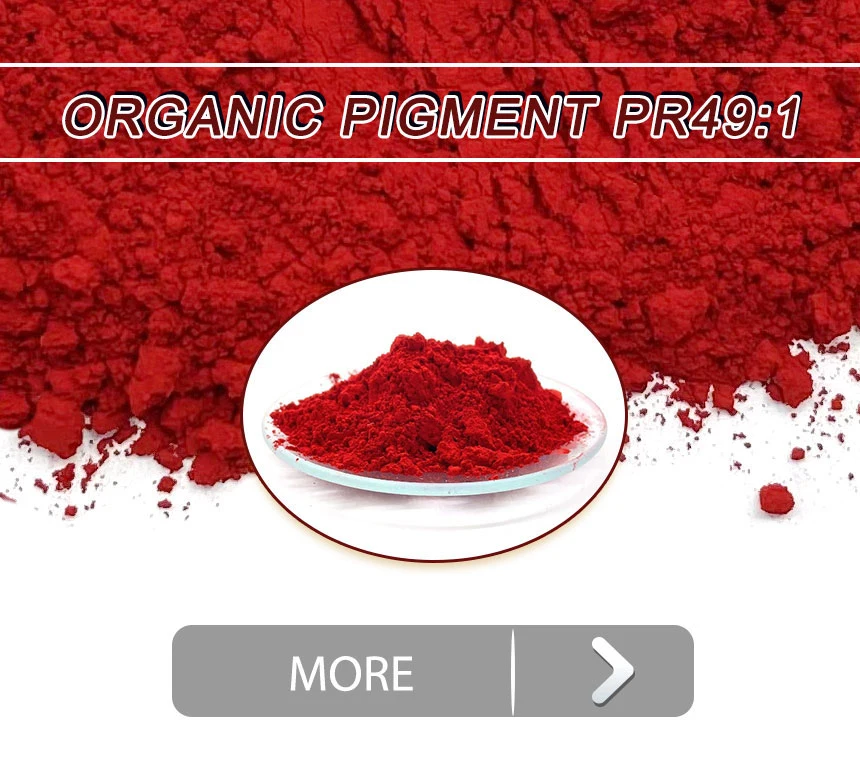 Colorful Spray Paint Coating Ink Red 49: 1 Organic Pigments for PVC Resin