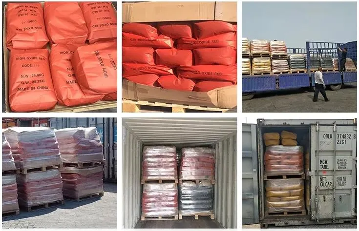 Factory Iron Oxide Red Yellow Black for Concrete Brick Cement