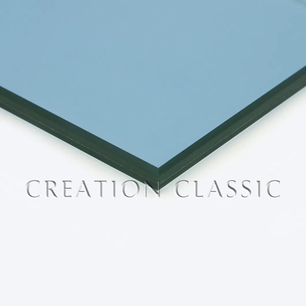 12.38mm Clear Laminated Glass Factory Bronze, F Green, White, Ford/Indigo Blue Color