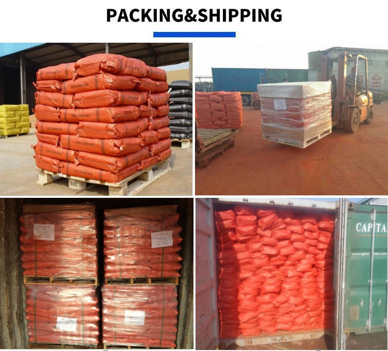 Factory Iron Oxide Red Yellow Black for Concrete Brick Cement