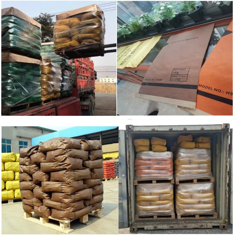 Factory Iron Oxide Red Yellow Black for Concrete Brick Cement