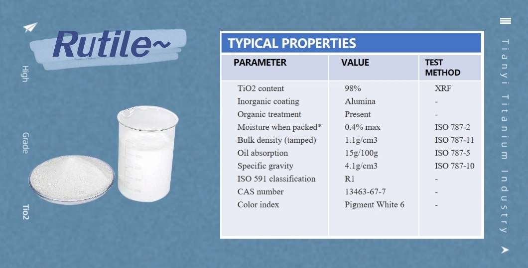 High-Temperature Resistant Rutile Titanium Dioxide Lr-108 Specially Designed for Masterbatch and Compounding Applications