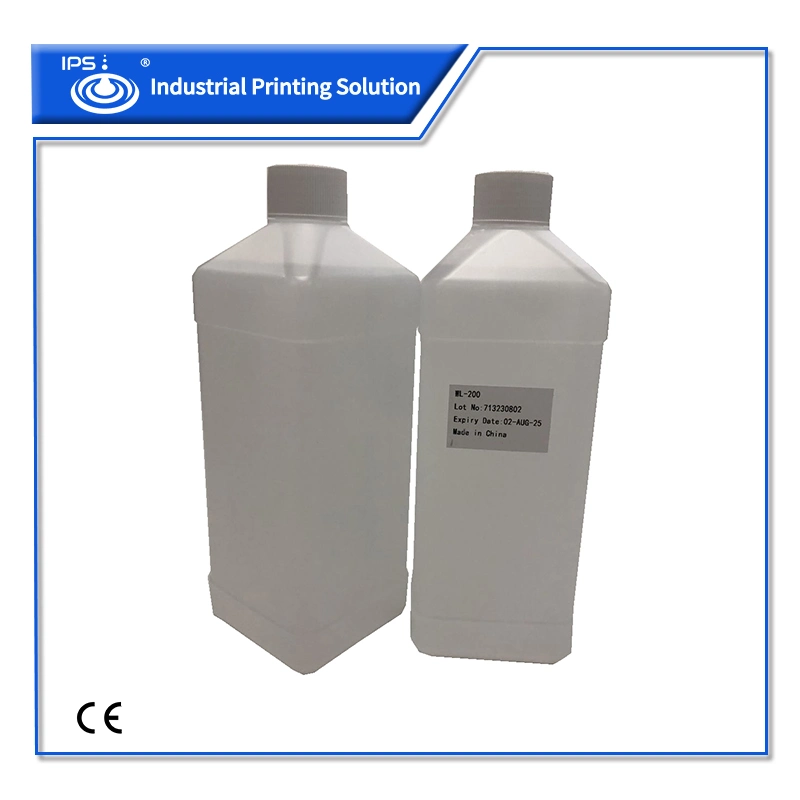 High Alternative Domino Wi200 Clean-Solution Fluid 1000ml for Cij Inkjet Printer Consumable with MSDS