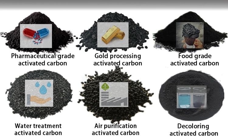 Factory Sale Black Solvent Recovered Coconut Granular Industrial Sewage Treatment Activated Carbon