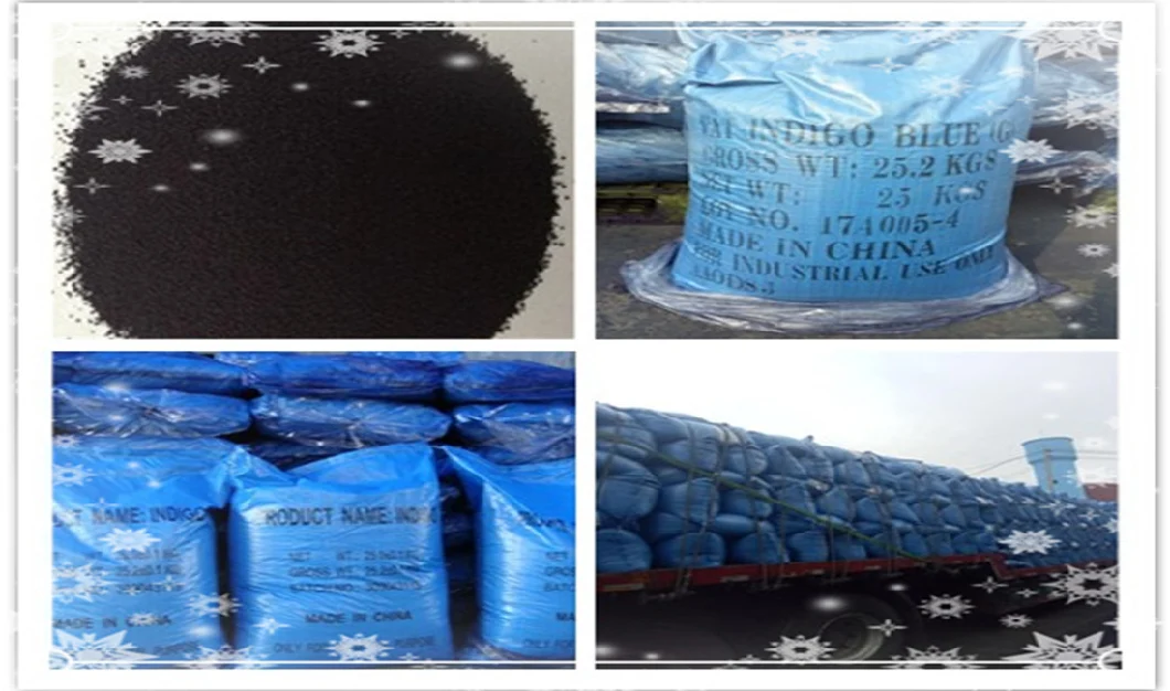 Textile Dye Raw Material Powder Indigo Blue 94%