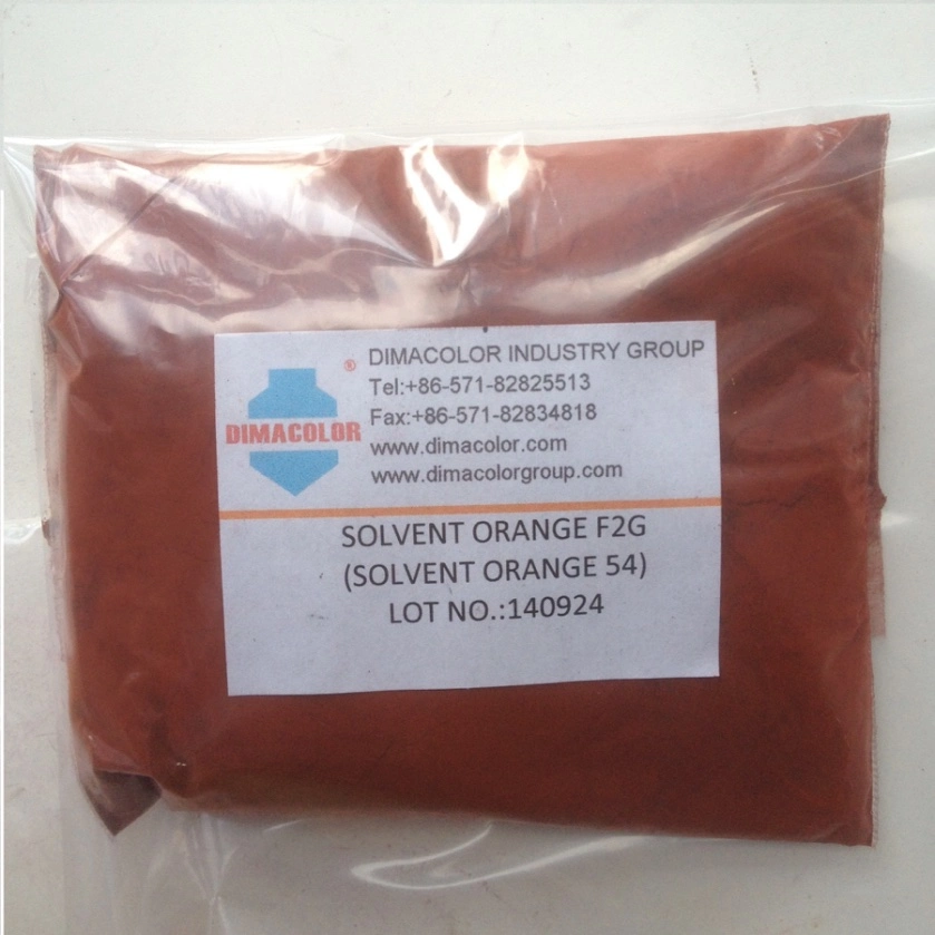 Solvent Dyes Orange F2g Solvent Orange 54 Wood Stain Coating Ink Leather Aluminum Metal Foil