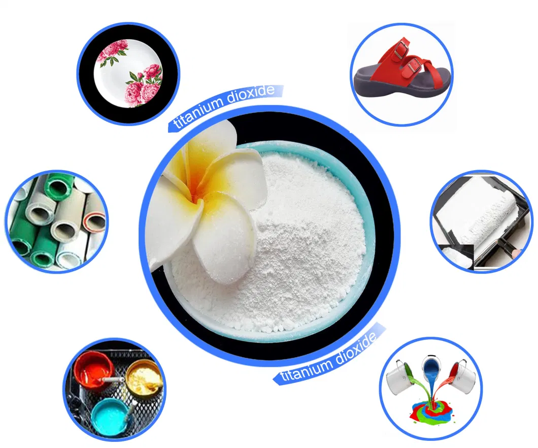 Raw Material High Purity Plastics Coating Titanium Dioxide