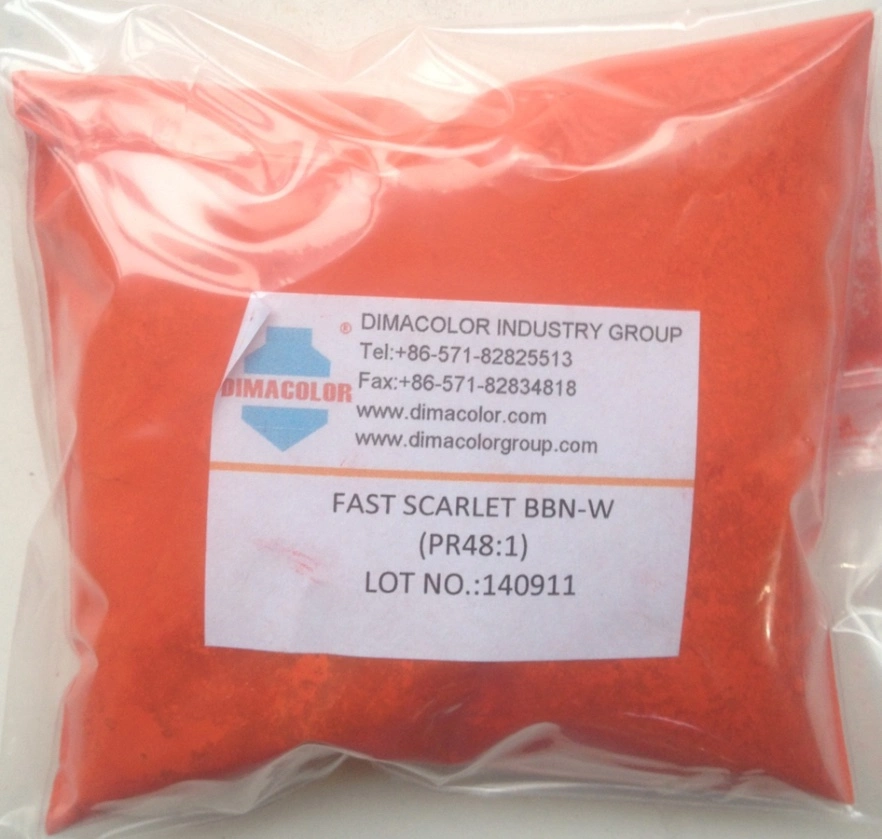 Pigment Red 48: 1 (Fast Scarlet Bbn-W) Water Base Ink Textile Printing