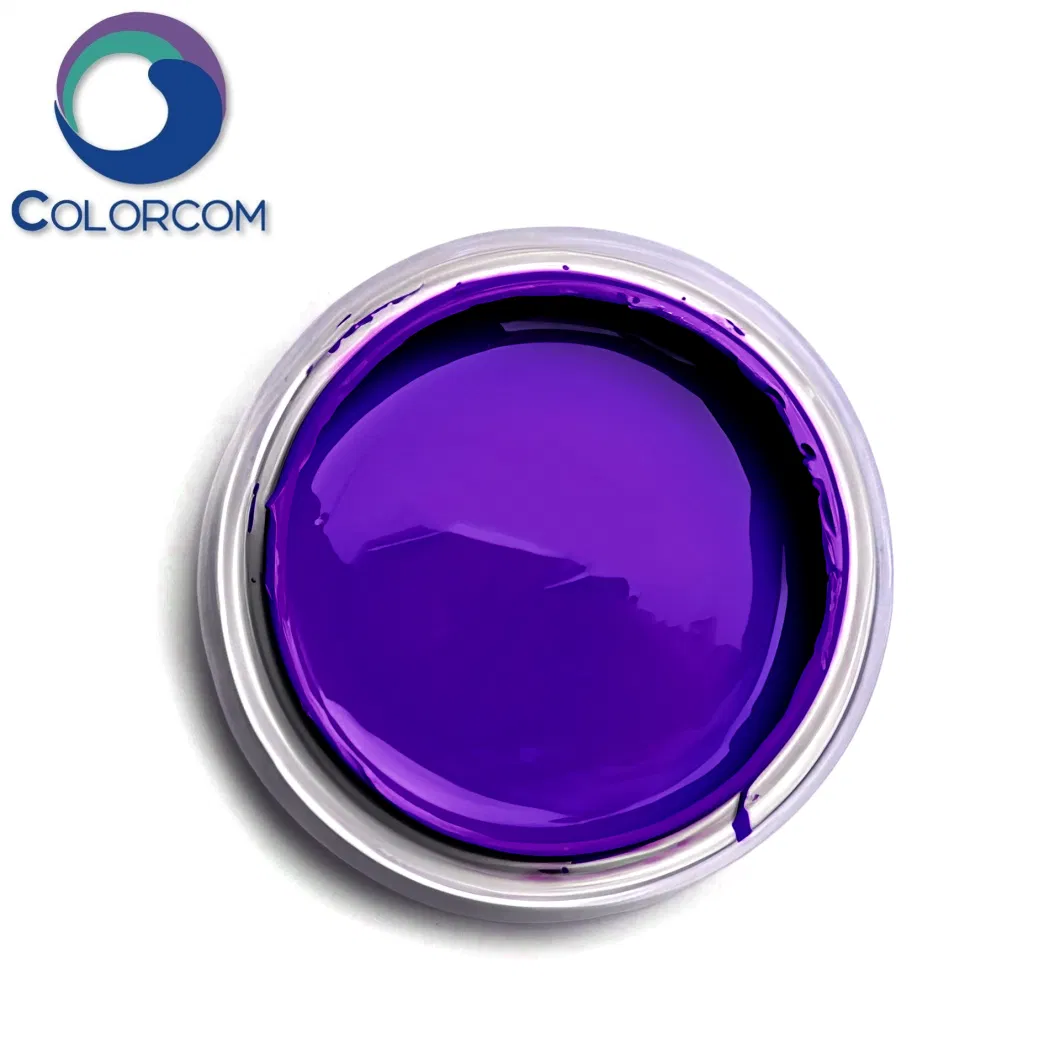Pigment Paste Violet 608 Waterborne High Fast Color Paste Liquid Pigment Violet 23