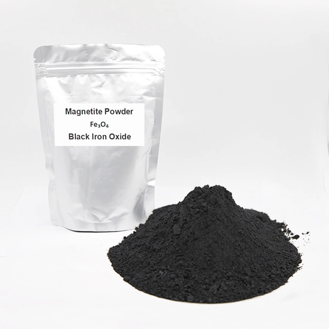 China Factory Bulk High Black Iron Oxide Powder Magnetite Powder