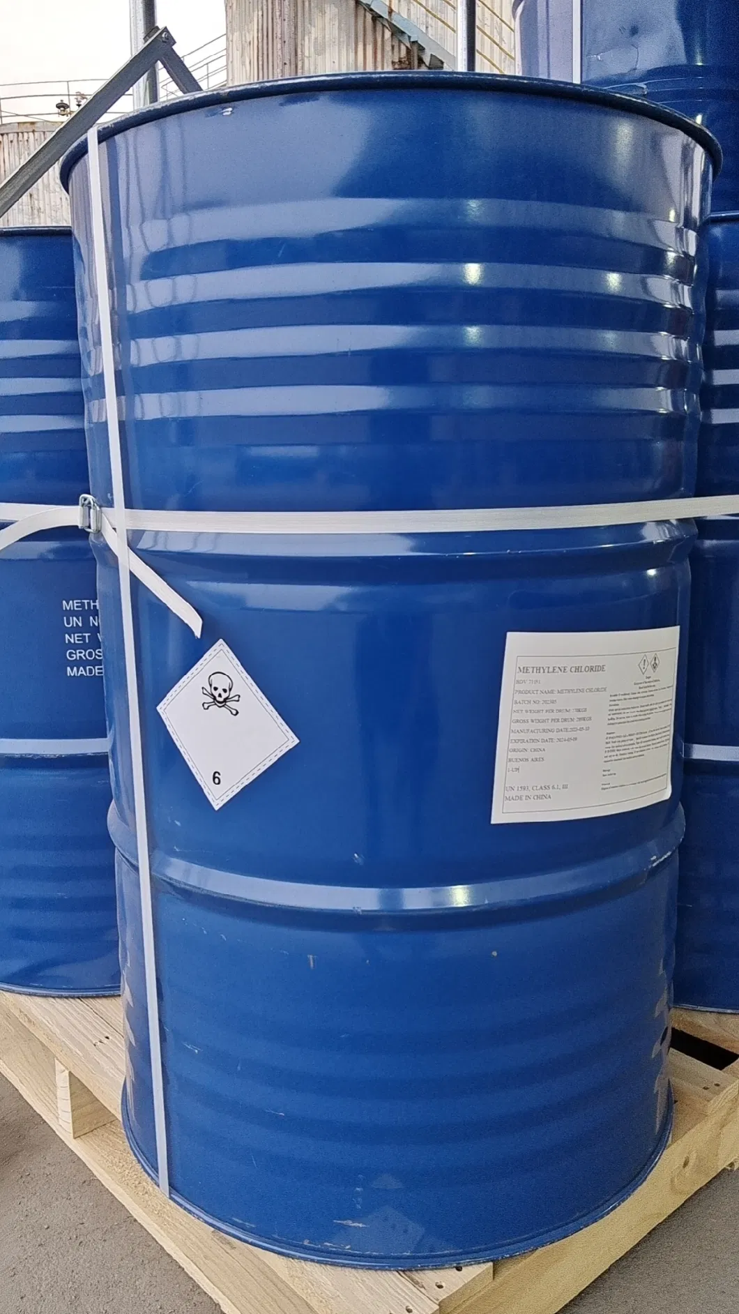 CAS 75-09-2 Dichloromethane Dcm Mc Methylenechloride as Resin Plastic Solvents