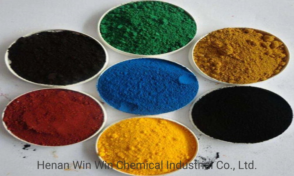 High Quality Inorganic Pigments Red/Black/Blue/Green/Brown Iron Oxide