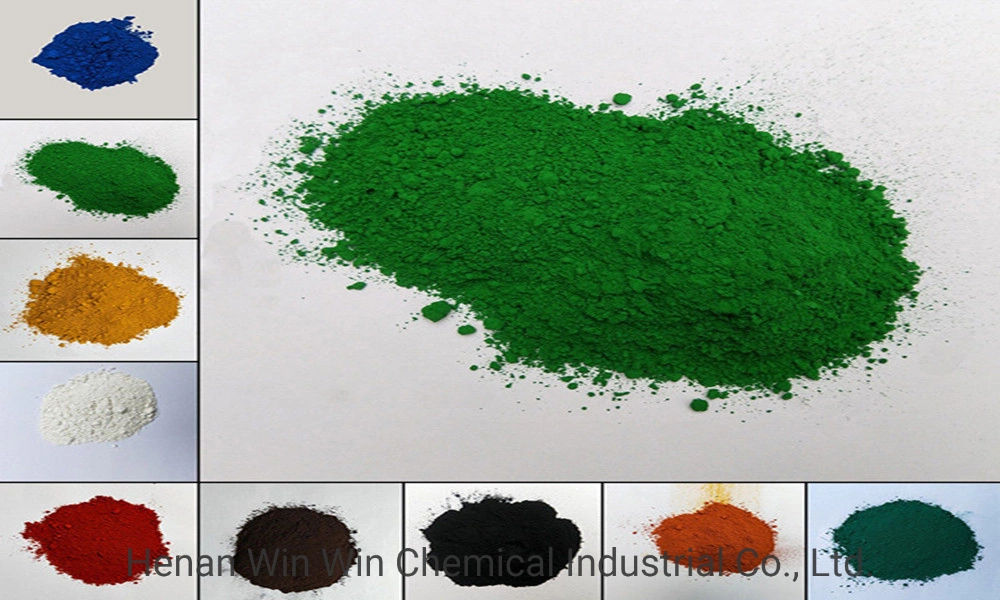 High Quality Inorganic Pigments Red/Black/Blue/Green/Brown Iron Oxide