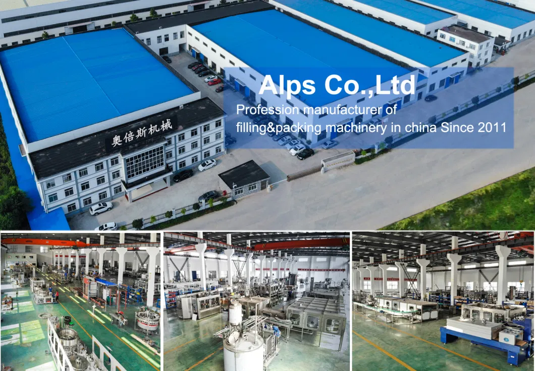 Automatic Glass Bottle Aluminum Can Beer Filling Capping Machine Red Wine Vodka Whisky Liquor Champagne Production Line Bottling Processing System Equipment